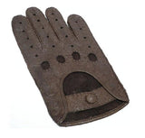 Mens Classic Peccary Leather Driving Gloves