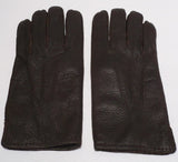 Men's classic lined peccary leather winter gloves