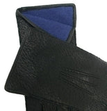 Men's classic lined peccary leather winter gloves