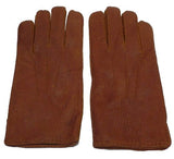 Men's classic lined peccary leather winter gloves