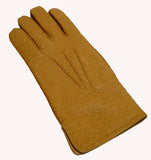 Men's classic lined peccary leather winter gloves