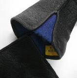 Lady's peccary leather contrast lining gloves