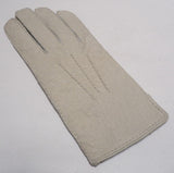 Men's classic lined peccary leather winter gloves