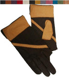Lady's peccary leather full finger and half finge gloves