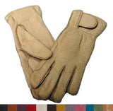 Men's peccary leather riding gloves