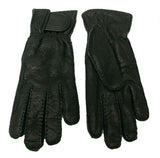 Men's peccary leather riding gloves