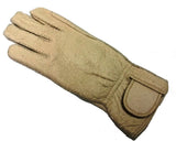 Men's peccary leather riding gloves