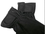 Mens peccary leather unlined riding gloves