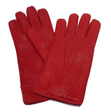 Ladies Baby Alpaca-lined Peccary Classic Leather Gloves