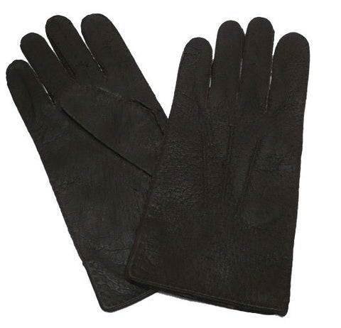Ladies Unlined Classic Peccary Leather Black 6.5 Gloves