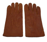 Lady's classic purple unlined peccary leather gloves
