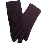 Men's classic unlined peccary leather gloves