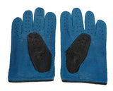 Mens 2-Tone Peccary Leather Driving Gloves