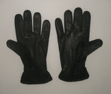 Men's peccary leather gloves elastized wrist