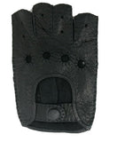 Mens Classic Peccary Leather Short-finger Driving Gloves - SALE